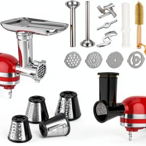 Akiosk Meat Grinder Slicer Shredder KitchenAid Mixer-0