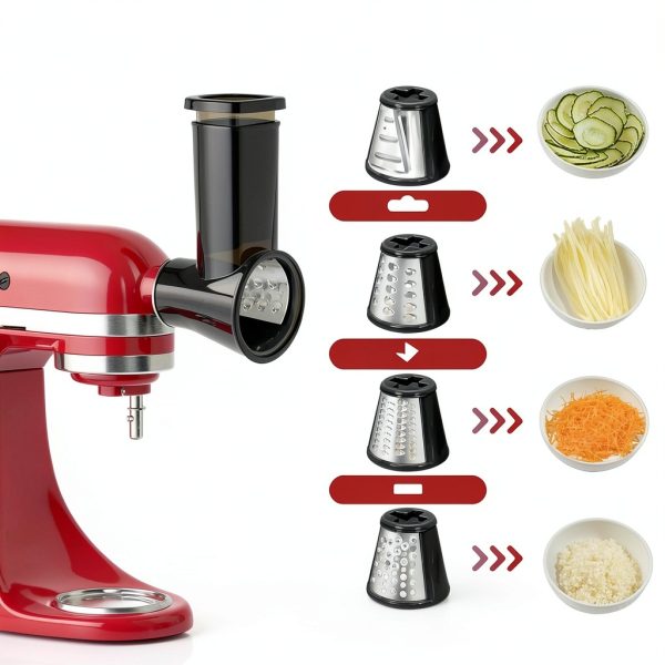 Akiosk Meat Grinder Slicer Shredder KitchenAid Mixer-4