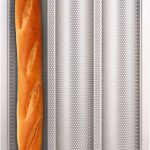 Fulimax Baguette Pan Nonstick Gold French Bread Baking-0