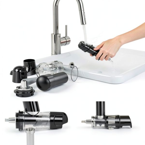 Fedowal Juicer KitchenAid Mixer Attachment Portable Black-4