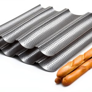 Carbon Steel Baguette Pan Tiawudi Nonstick-0