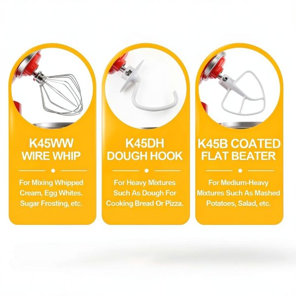 MEET JUICE KitchenAid Mixer Attachments Stainless Steel-1