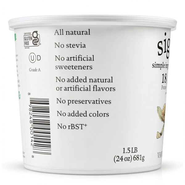 Siggi's Nonfat Vanilla Yogurt High Protein Low Sugar-5