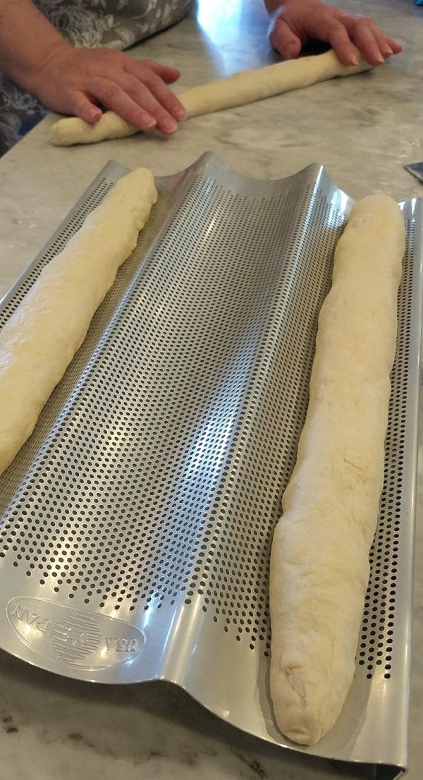 French Baguette Pan USA Pan Aluminum Nonstick-2
