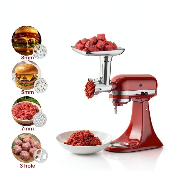 Akiosk Meat Grinder Slicer Shredder KitchenAid Mixer-1