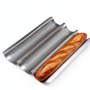 OEUPEACIY French Baguette Pan Carbon Steel Baking Set-0