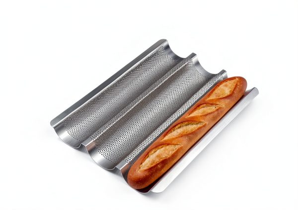 OEUPEACIY French Baguette Pan Carbon Steel Baking Set-0