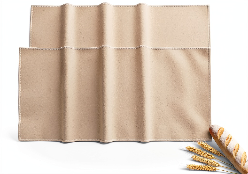 Esbjerg Baguette Couche laid flat on a baking surface
