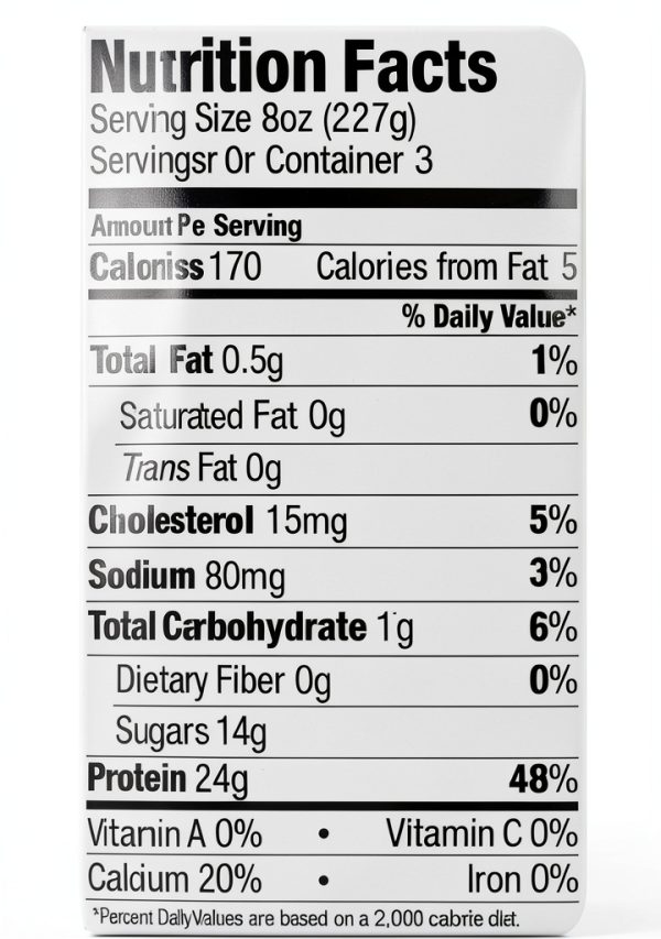 Siggi's Nonfat Vanilla Yogurt High Protein Low Sugar-3