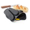 BuleVina Silicone Baguette Pan Non Stick Oven Safe-4