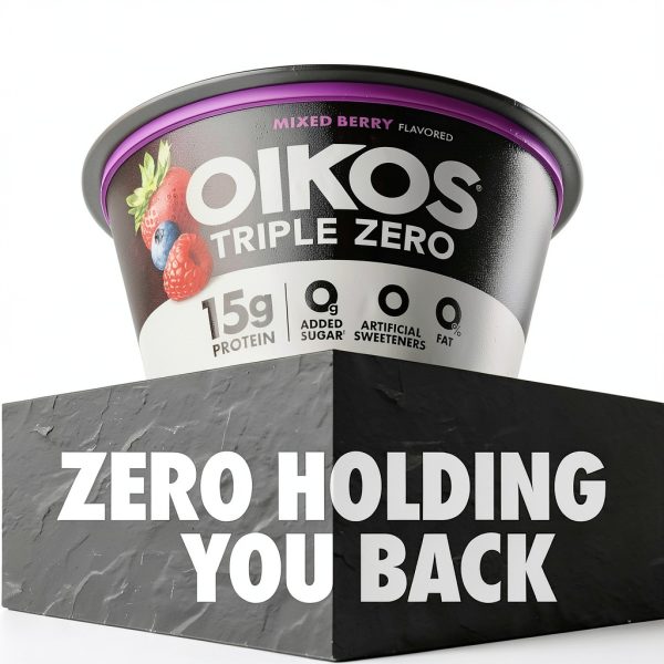 Oikos Triple Zero Greek Yogurt High Protein Nonfat Snack-8
