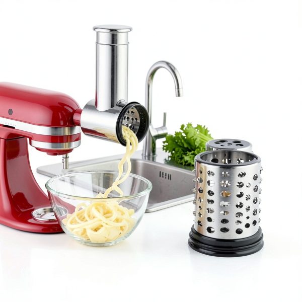 KitchenAid Cheese Grater Attachment Stainless Steel Slicer-1