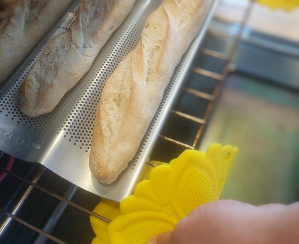 French Baguette Pan USA Pan Aluminum Nonstick-3