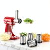 KitchenAid Cheese Grater Attachment Stainless Steel Slicer-6