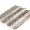 Baguette Bread Pan Amagabeli Carbon Steel Silver-6