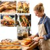Yupjlia Baguette Pan Carbon Steel Nonstick 2 Loaves-6