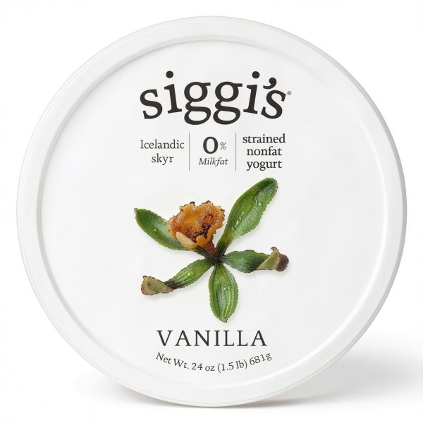 Siggi's Nonfat Vanilla Yogurt High Protein Low Sugar-7