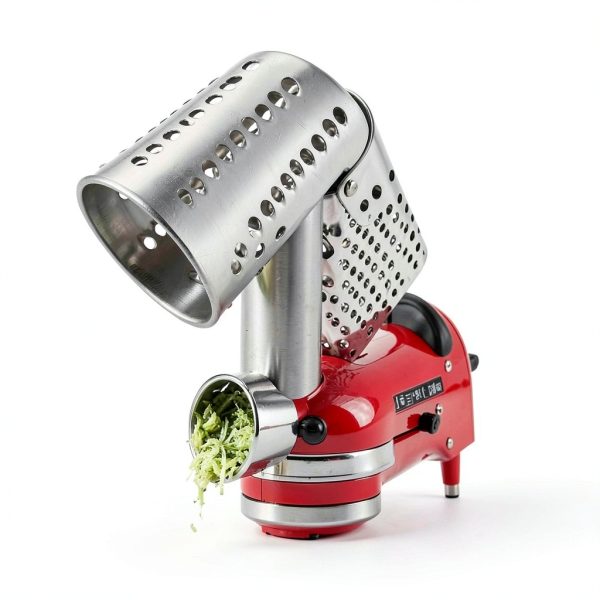 KINGEAGLE Stainless Steel Grater Attachment for Stand Mixers-3