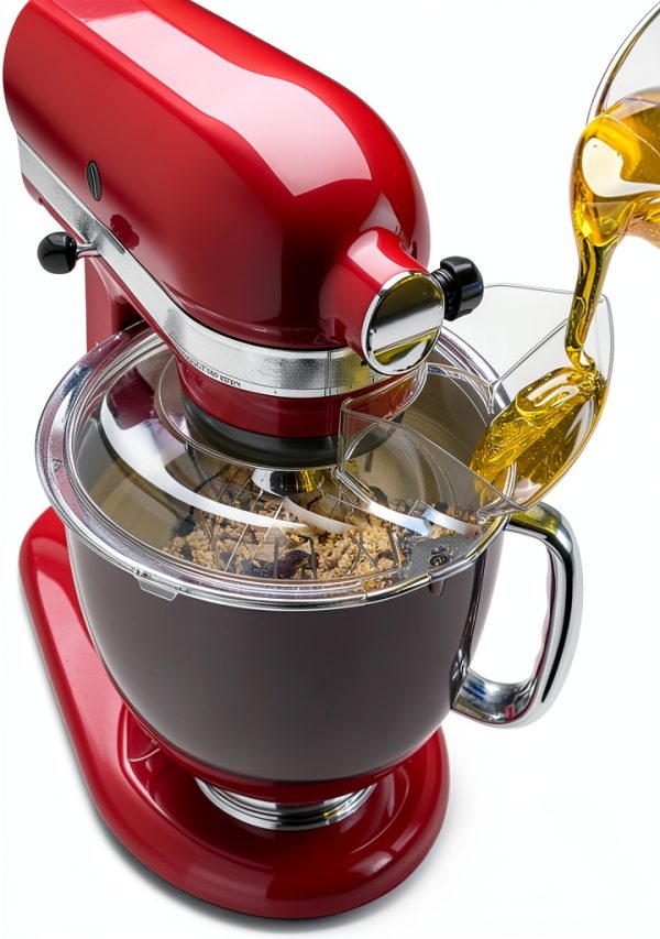 KitchenAid Pouring Shield Stainless Steel Bowl Mixer-4