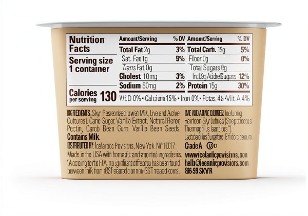 Icelandic Provisions Skyr Yogurt High Protein Low Sugar-1