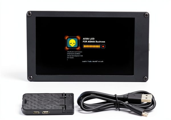 Cryfokt 3.5in USB LCD Monitor Compact Portable-0