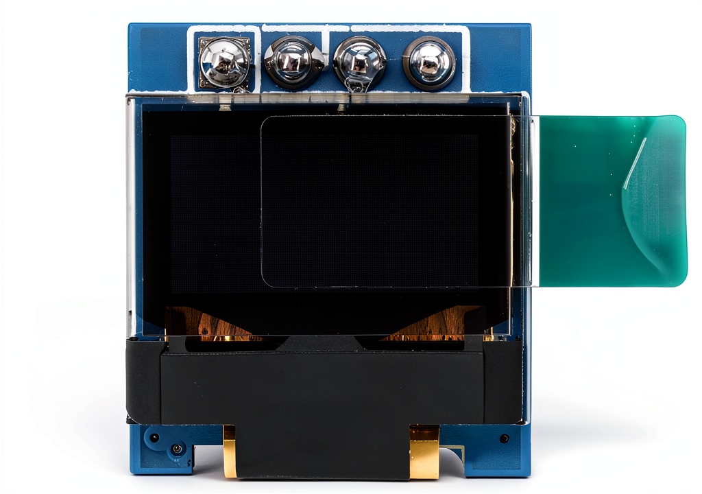 EC Buying OLED display mounted on a development board