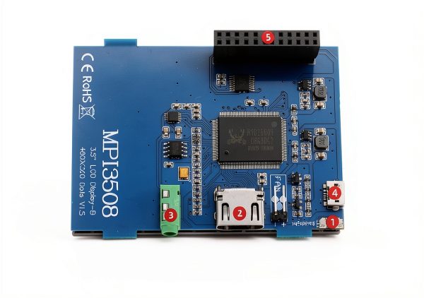 MELIFE 5 inch HDMI Touchscreen for Raspberry Pi-2