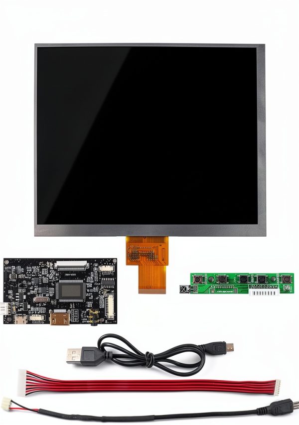 VSDISPLAY 8" LCD Monitor 1024x768 350cd Bright-1