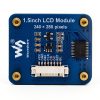 Wonrabai 1.5 Inch LCD Display Module IPS Panel Rounded Corners 240×280-6