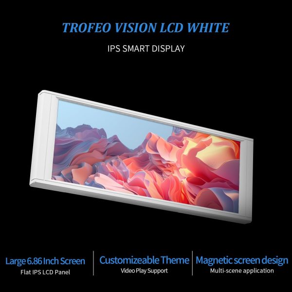 Thermalright 6.86 inch LCD Display with Magnetic Mount IPS Panel-5