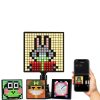 AVEKI Smart LED Matrix Clock 9x9 Black Display with DIY Patterns-1