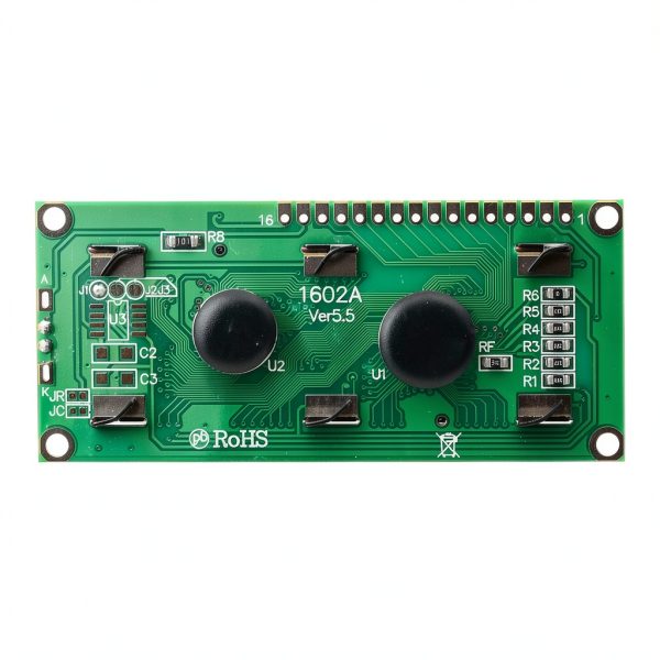 1602 LCD Display Module Gray 16x02 80x36mm 2 Pack by GODIYMODULES-5