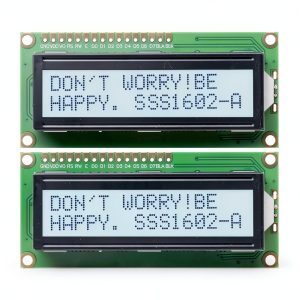 1602 LCD Display Module Gray 16x02 80x36mm 2 Pack by GODIYMODULES-0