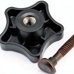 Pokin Handle Knob and Screw Bolt Kit for Toro Mowers – Plastic/Metal-0
