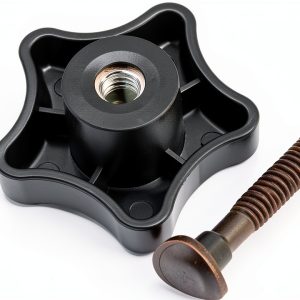 Pokin Handle Knob and Screw Bolt Kit for Toro Mowers – Plastic/Metal-0