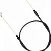 946-04661A 746-04661A 746-04661A 946-04661 Control Cable Fits MTD, Troy-Bilt, Craftsman, Yard Machines, Cub Cadet, Yard Man, Bolens, Murray Lawn Mowers Cable Length: 51 Inch-1