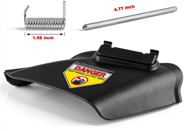 731-07131 Lawn Mower Side Discharge Chute, Compatible with MTD, Cub Cad, Craftsman, Murray Hand-Pushed Lawn Mower, Also for Troy Bilt Mower TB110, TB130, TB200, TB230, TB240, etc, Replaces 731-7131-2