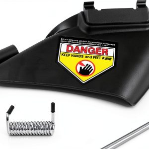 731-07131 Lawn Mower Side Discharge Chute, Compatible with MTD, Cub Cad, Craftsman, Murray Hand-Pushed Lawn Mower, Also for Troy Bilt Mower TB110, TB130, TB200, TB230, TB240, etc, Replaces 731-7131-0
