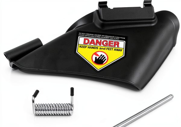 731-07131 Lawn Mower Side Discharge Chute, Compatible with MTD, Cub Cad, Craftsman, Murray Hand-Pushed Lawn Mower, Also for Troy Bilt Mower TB110, TB130, TB200, TB230, TB240, etc, Replaces 731-7131-0