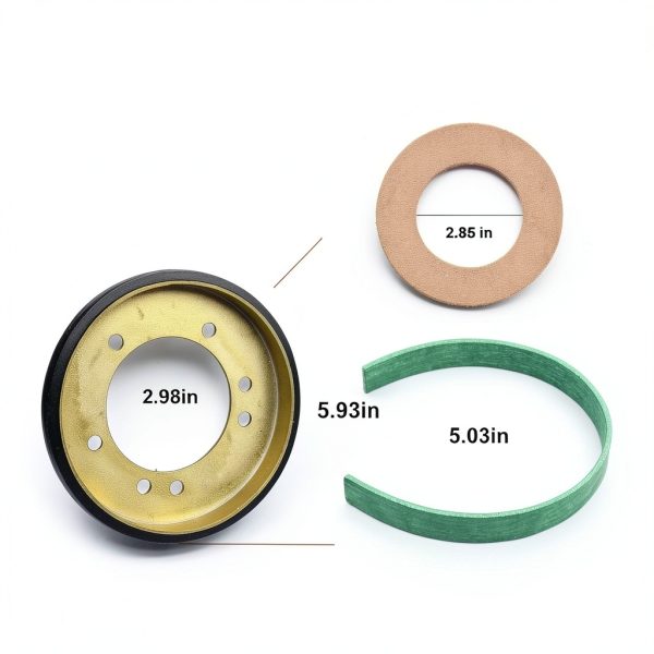 Drive Disc with Liner 6" EZYPAK Lawn Deck Part for Sn-apper 7600135YP-1
