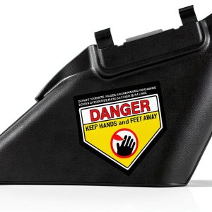 Lawn Mower 731-07486 Side Discharge Chute for Most 21" Hand Pushed Lawn Mower Compatible with Craftsman Columbia Huskee Troy Bilt Yard-Man MTD TB110, TB130, TB220, TB230 & 11A, 12A Series Mowers-0